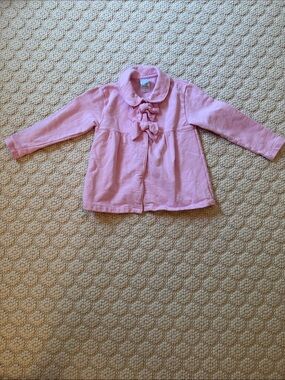 NBW Bella Bliss Pink Long Sleeve Bow Sweatshirt/Jacket